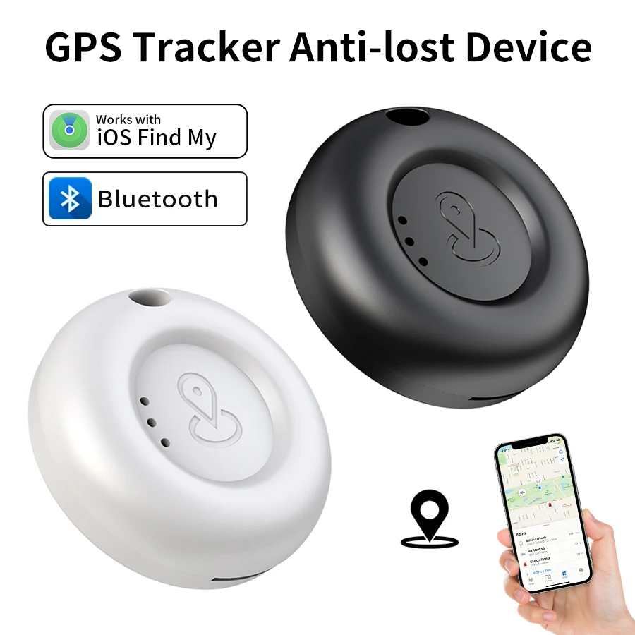 

Портативный Bluetooth GPS-трекер для IOS Find My App, анти-потерянный позиционер устройства, сумка для ключей, багаж, детский локатор для поиска домашних животных
