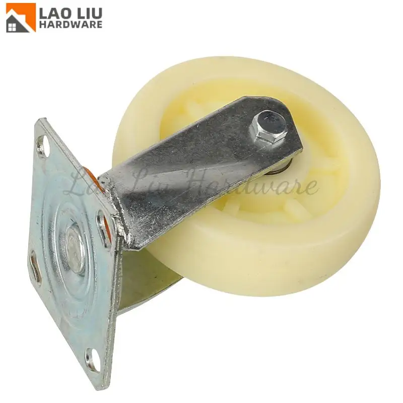 

6 Inch Swivel Nylon Caster Wheel - Heavy Duty with 360° Rotation Trolley & Industrial Applications Ideal for Furniture