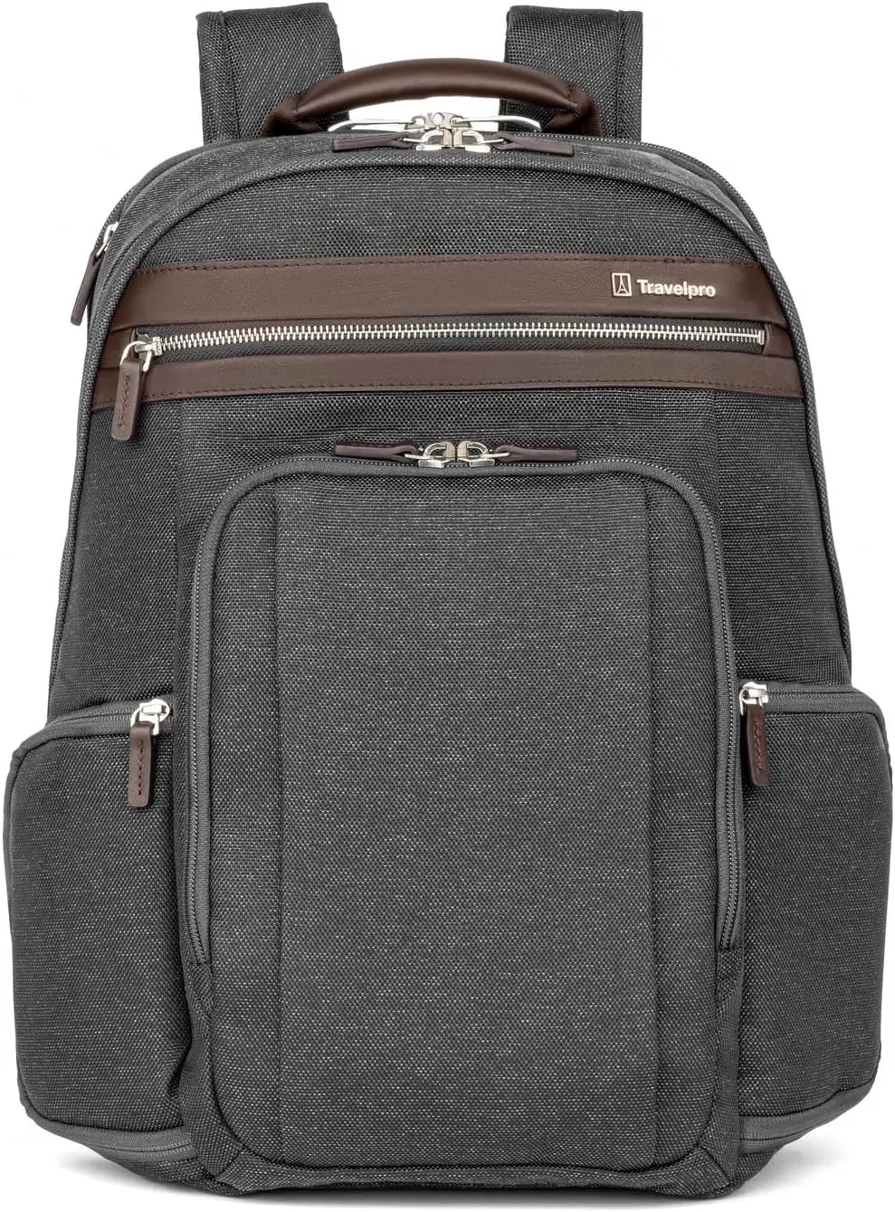 Water-Resistant Laptop Backpack for 16-Inch Devices, Vintage Grey Unisex Travel Bag
