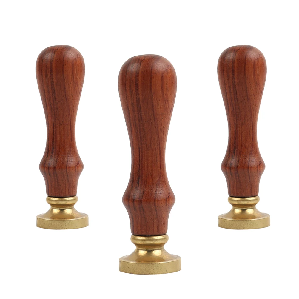 

Sealing Manuscript Copper Wood Durable Art for Envelopes Invitations Parcels Fire Wax Seal Stick Crafts