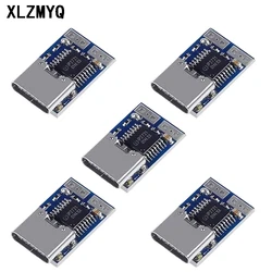 5pcs PDC004 Type-C PD Decoy Module PD2.0 PD3.0 To DC DC Trigger Extension Cable QC4 Charger 9V 12V 15V 20V Fast Quick Charger