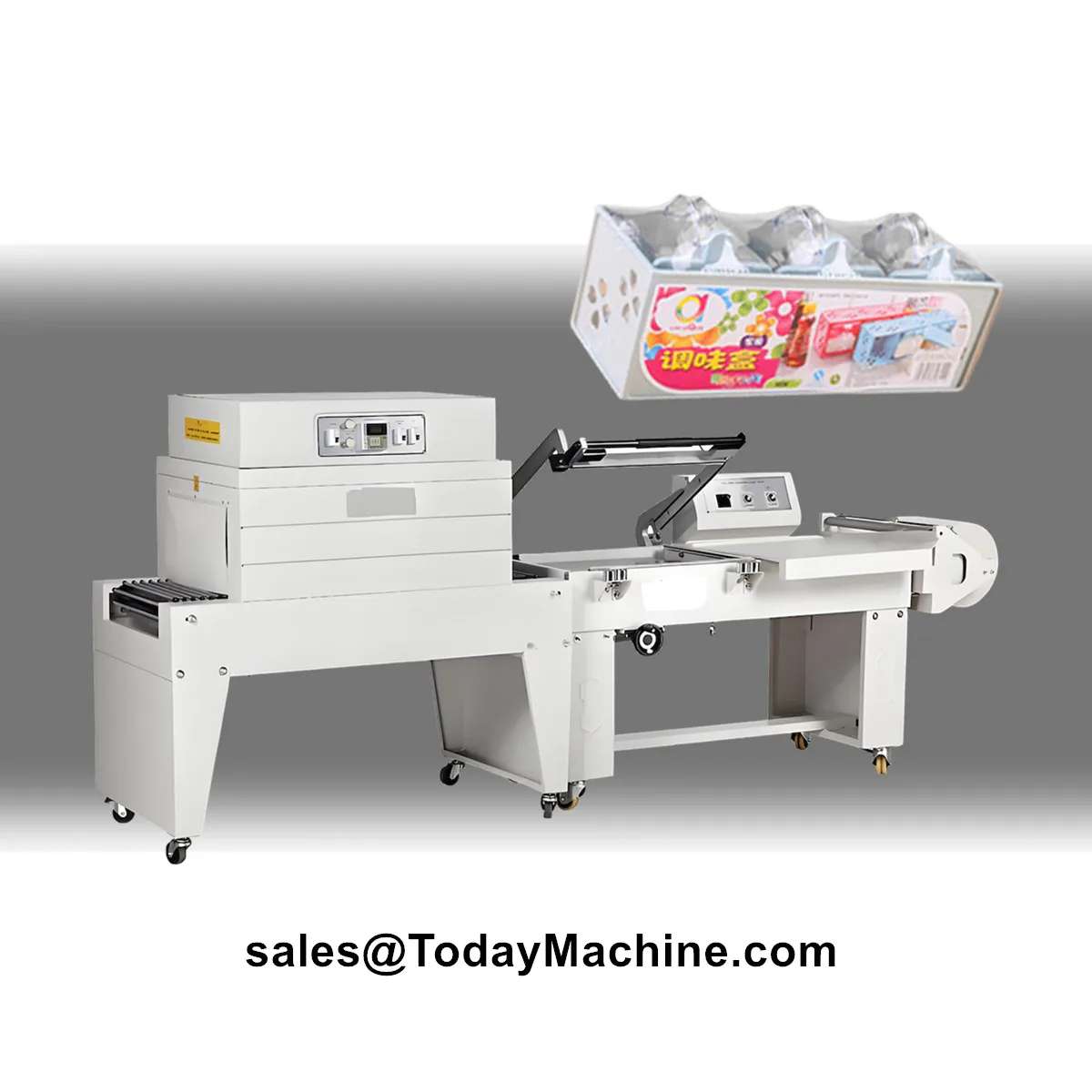 L Bar Manual POF PVC PP Film Wrap Bag Box Cutting Sealer Shrink Wrapping Machine