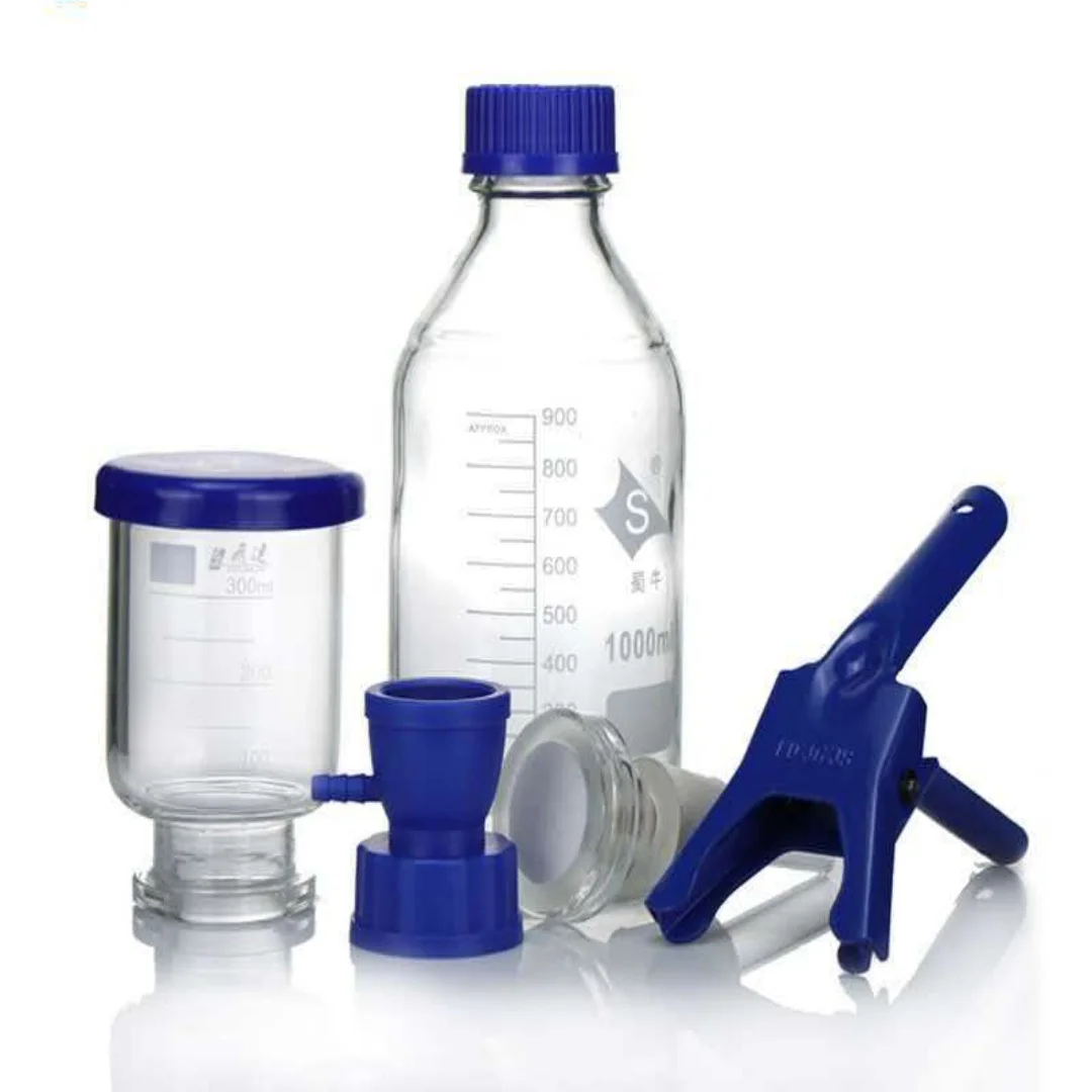 GL45 Threaded Reagent Bottle Solvent Sand Core Filter Screw Adapter Filtration Device Vacuum Suction Filtration Conversion Head