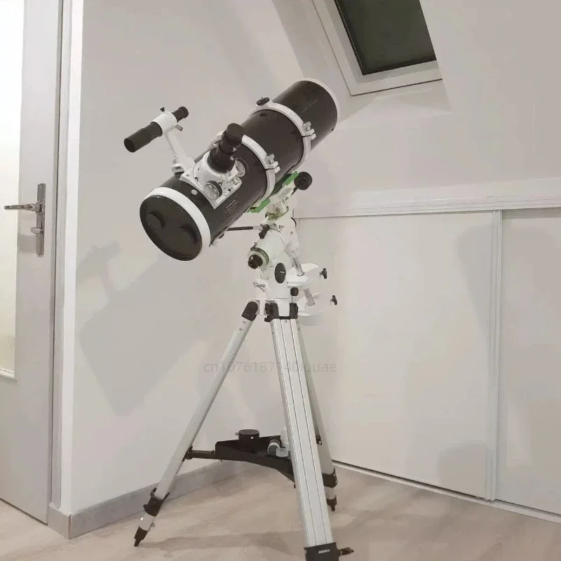 Xinda 150EQ Astronomical Telescope, Single Speed Aluminum Tripod, High Resolution Deep Space Stargazing Telescope