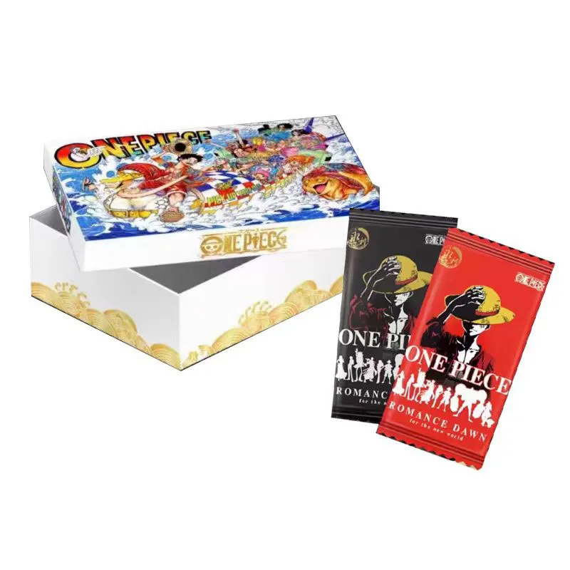 Nieuwe One Piece Card Dazzling Night Collection Edition Gold Card Graffiti Style Anime Character Collection Cards Kinderspeelgoed Geschenken