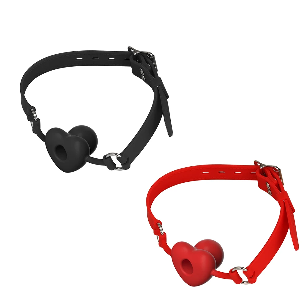 Gags à bouche en Silicone BDSM, boule respirante, ceinture réglable, jeux pour adultes, jouets sexuels érotiques pour Couple, jeu de rôle, Sexyshop