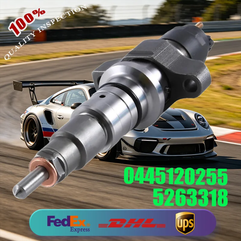 Common Rail Fuel Injector for Dodge Ram 2500 3500 Cummins 5.9L Engine Part Numbers 0445120255 5263318 3949619