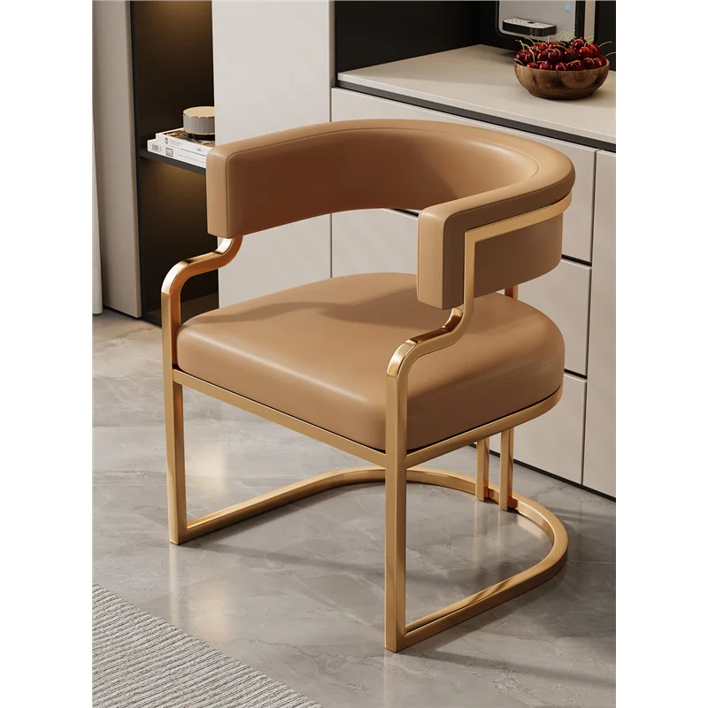 

Dining chair Home beauty salon Hotel reception chair Nail salon Customer meeting chair
