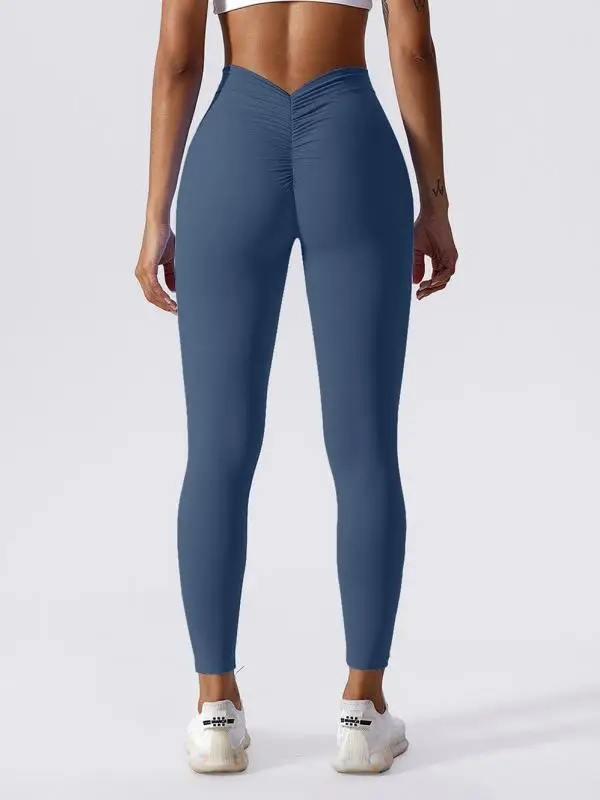 Calças de Yoga de Cintura Alta para Mulheres, Novidade de Outono, Calças Slimming com Efeito Levantador de Bumbum