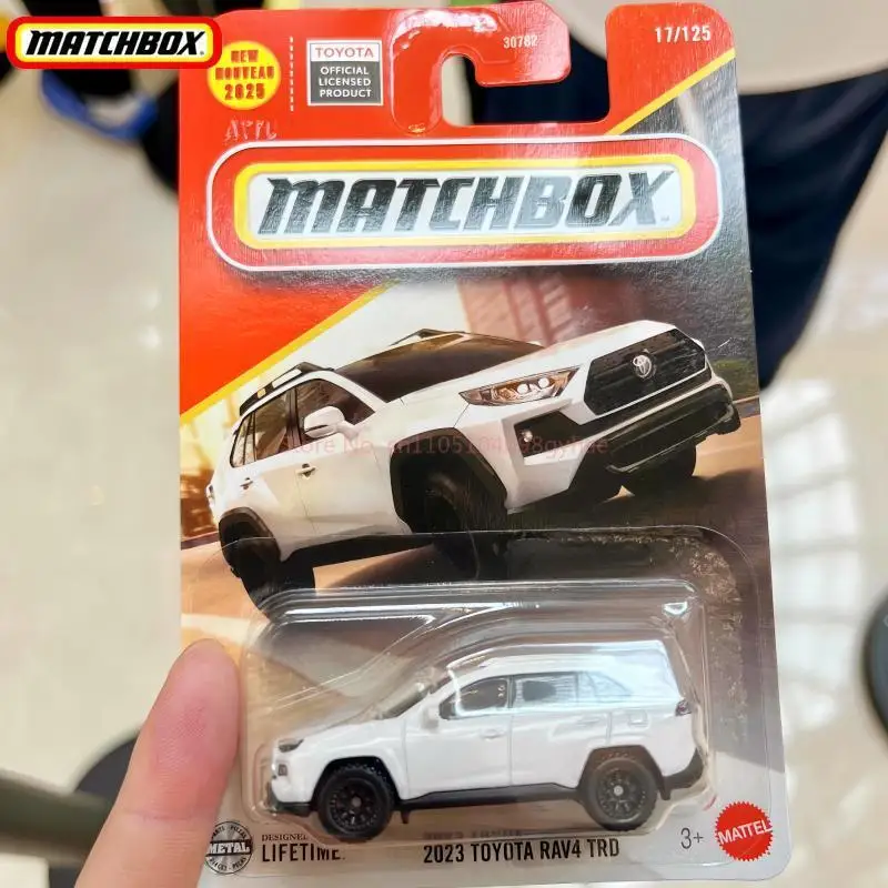 Original Matchbox-Auto 1/64 Diecast Nouveau 2023, Toyota Rav4 Trd, simuliertes Modellauto, Spielzeug, Jungen, Sammlung, Geburtstagsauszeichnung, Geschenke