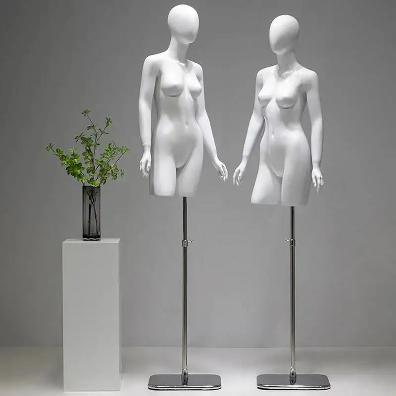 

Props Underwear Mannequins Women's Female Half-length Clothing Store Bra Underwear Display Model Window Full Body Display Stand