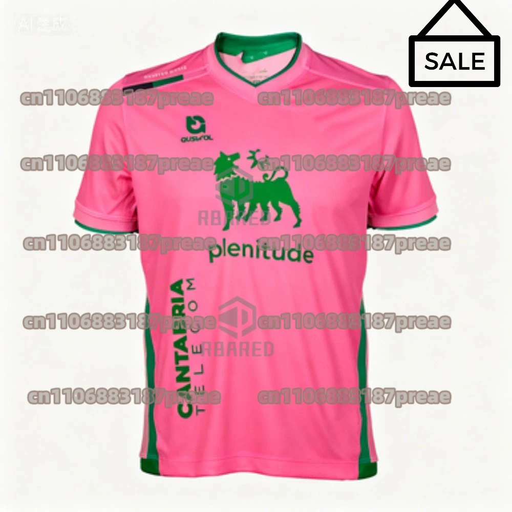 قمصان صيفية عصرية وجيدة التهوية لعام 2025، زي فريق سانتاندر الرياضي مطبوع ثلاثي الأبعاد، قمصان رياضية محايدة للرياضات الخارجية