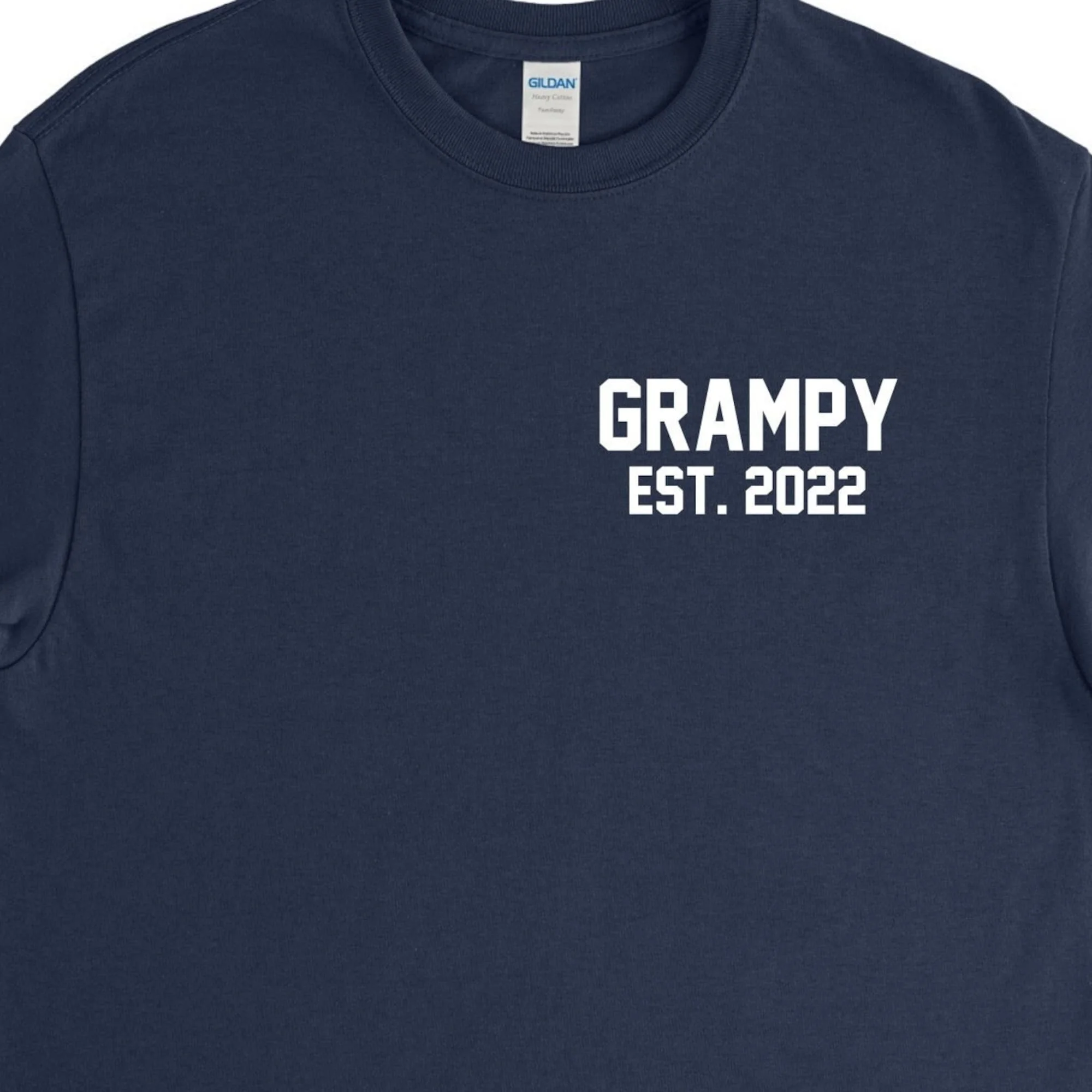 Grampy 2022 Shirt,Grampy Shirt,Grampy Gift,Grandpa Shirt,Grandpa Gift,Grampy Birthday Gift,Baby Reveal,Custom Grampy Shirt