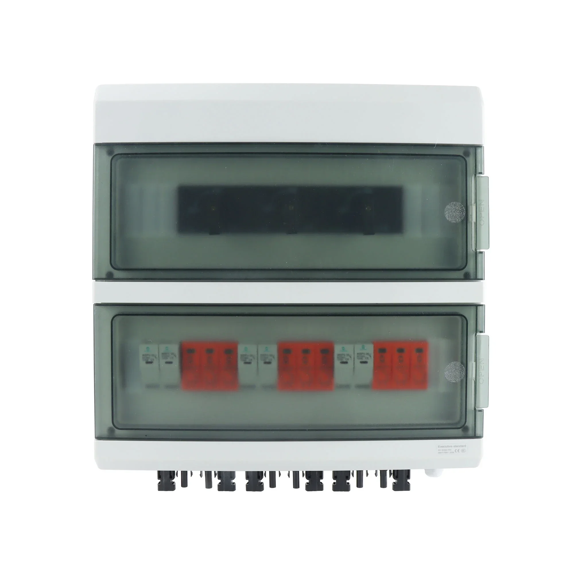 CE WSDB-PV3/3 IP65 3 في 3 OUT 3 سلاسل صفيف 32A 1000V DC صندوق الموحد للطاقة الشمسية الكهروضوئية للنظام الشمسي مع مفتاح المعزل