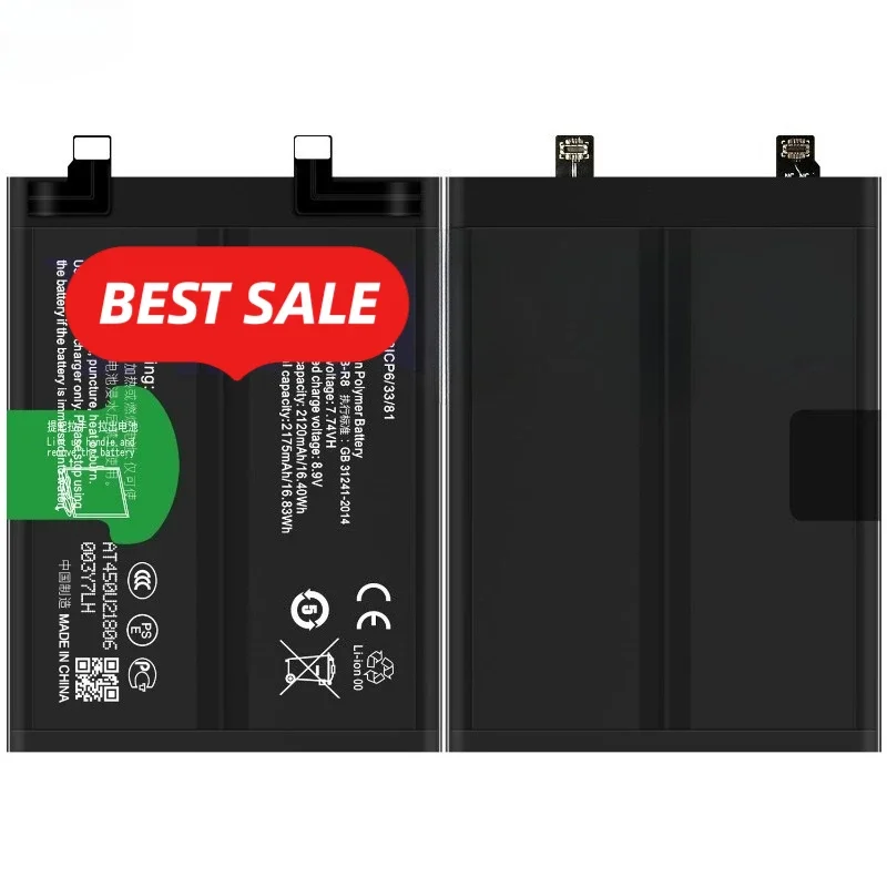 B-R8 for VIVO IQOO 8 Mobile Phone Battery 0 Cycle High Quality High Capacity Battery Replacement Bateria Grade A Cell with Tools