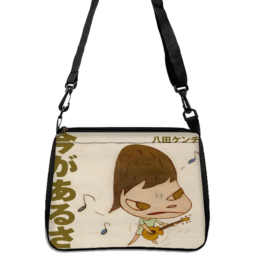 Yoshitomo Nara Abstract Anime Little Girl Handbag Fashion Shoulder Bag Travel Bag Crossbody Bag Shoulder Bag For Women 5.23