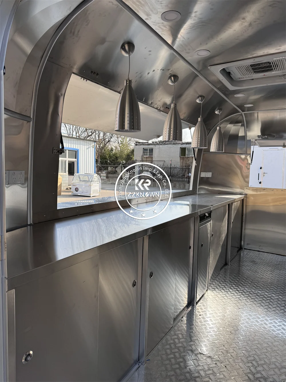 Trailer de comida padrão europeu 2025, lanche móvel, sorvete, churrasco, caminhão de comida com equipamento de cozinha completo