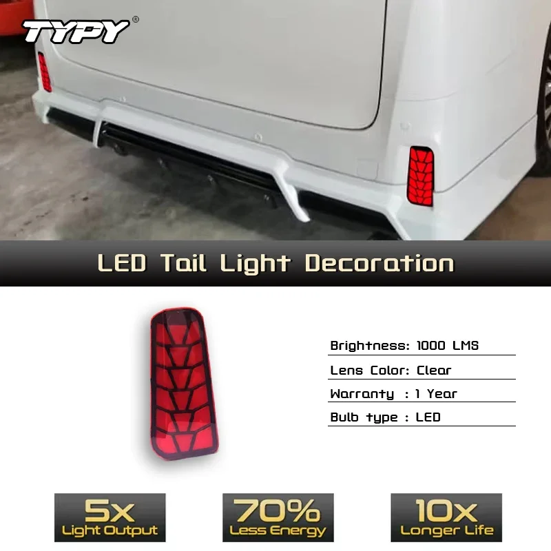 

Car Rear Bumper Light Assembly For Toyota Vellfire AGH30 ANH30 2016 2017 High Brightness LED Brake Tail Lamp Turn Signal Lamp