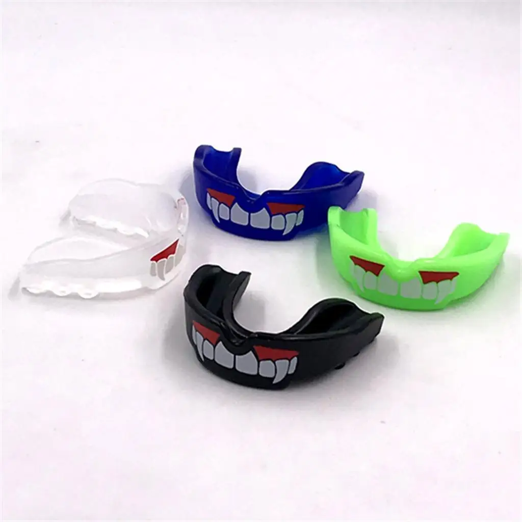 الكبار لكرة القدم التايكوندو الملاكمة الفم الحرس الكاراتيه Gumshield الفم قطعة