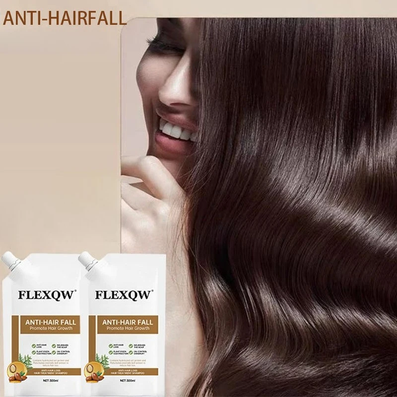 Shampoo anti-loss promotes hair growth reduces hair loss controls oil moisturizes and softens Restore luster Haircare