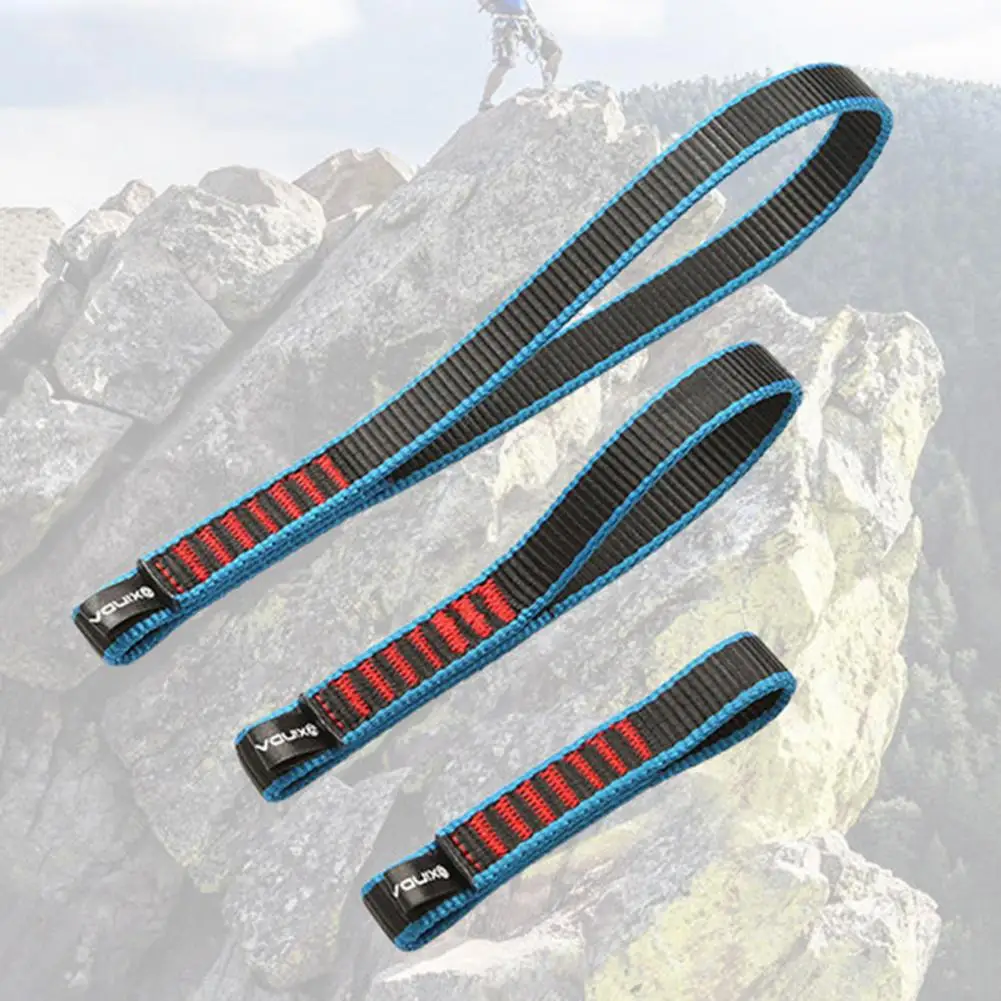 

Anti-slip Mountaineering Webbing Multipurpose Protective Useful Mountaineering Carabiner Connecting Sling Strap