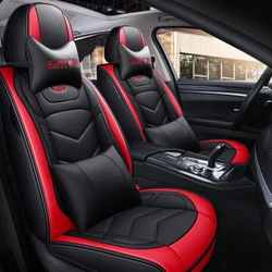 Leather Car Seat Covers for Audi a4 q3 a6 c5 a4 b8 a3 8p q2 q5 a1 a3 a5 a6 a7 a8 a4L a6L a8L q7 q5L sq5 RS Q3 a4 b6 a4 b7 a6 c6