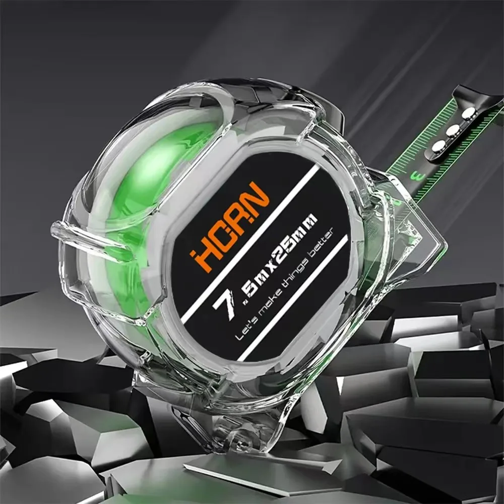 3-5-7-10 Meter Fluorescent Tape Measure Precision Thickened Scale Waterproof And Wear-Resistant Multipurpose Measuring Tool