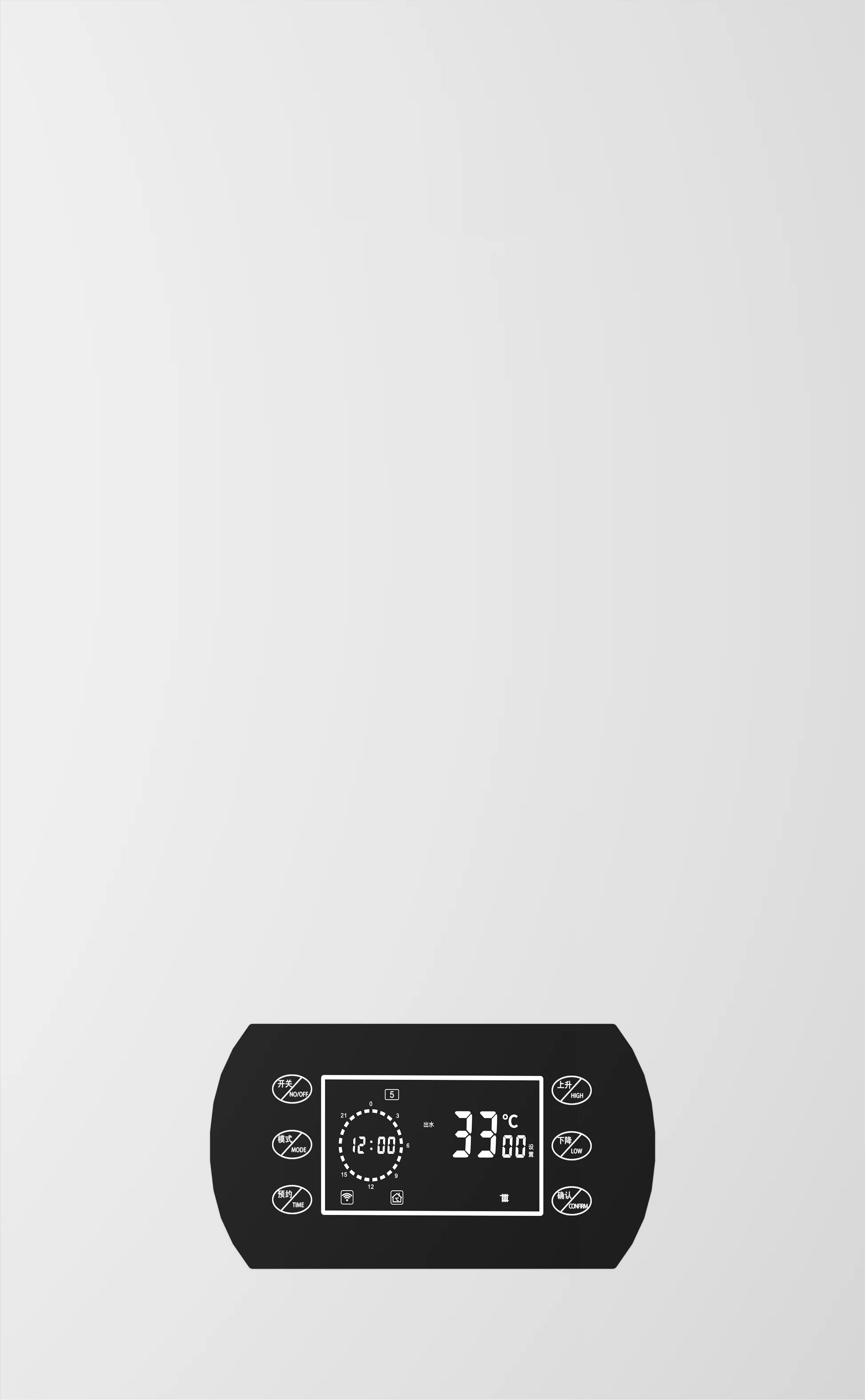 Energy Saving Electric Wall Hung Boiler With Digital Control Compact Size Quiet Operation And Long Service Life