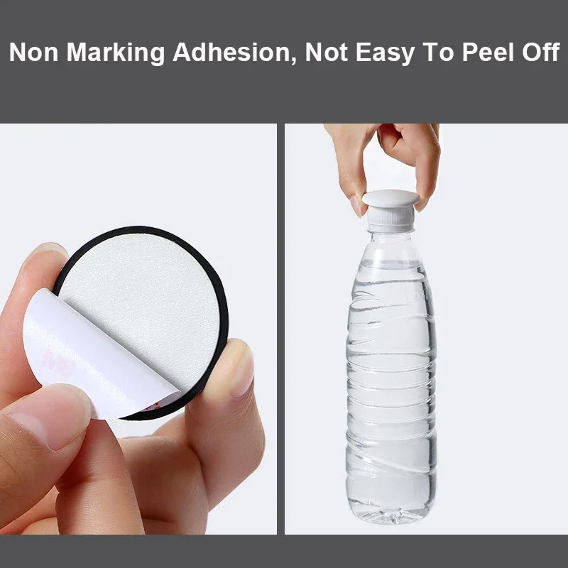 1 قطعة سيليكون الباب سدادة مقبض مصدات ذاتية اللصق كتم المضادة للصدمات حماية بورت وسادة تحسين المنزل جدار بطانة حماية #5