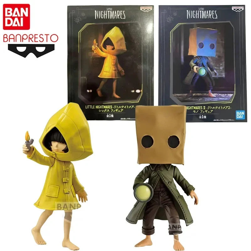 

Bandai Genuine Little Nightmares Anime Figure Banpresto Six Mono Action Figure Toys For Kids Christmas Gift Collectible Model