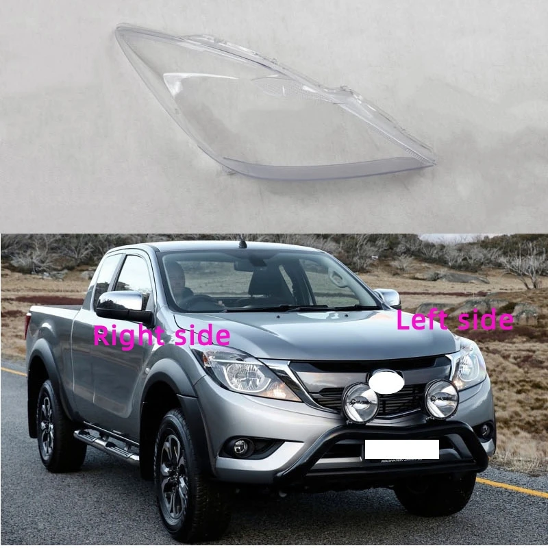 

For MAZDA BT50 PRO 2019 Car Headlight Shell Headlamp Cover Replacement Lamp Shade Headlamp Lens Glass
