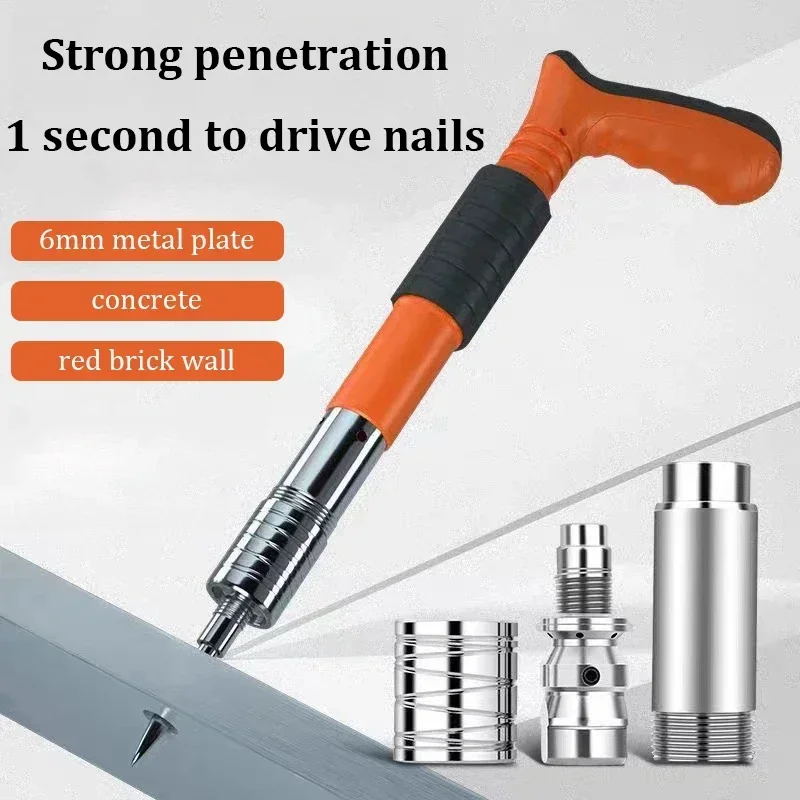 

Mini Nail Gun Pneumatic Brad Nailer No 40/80/120 Nails Manual Wall Nail Fastening Tool Low Noise Woodworking Air Nailer Machine