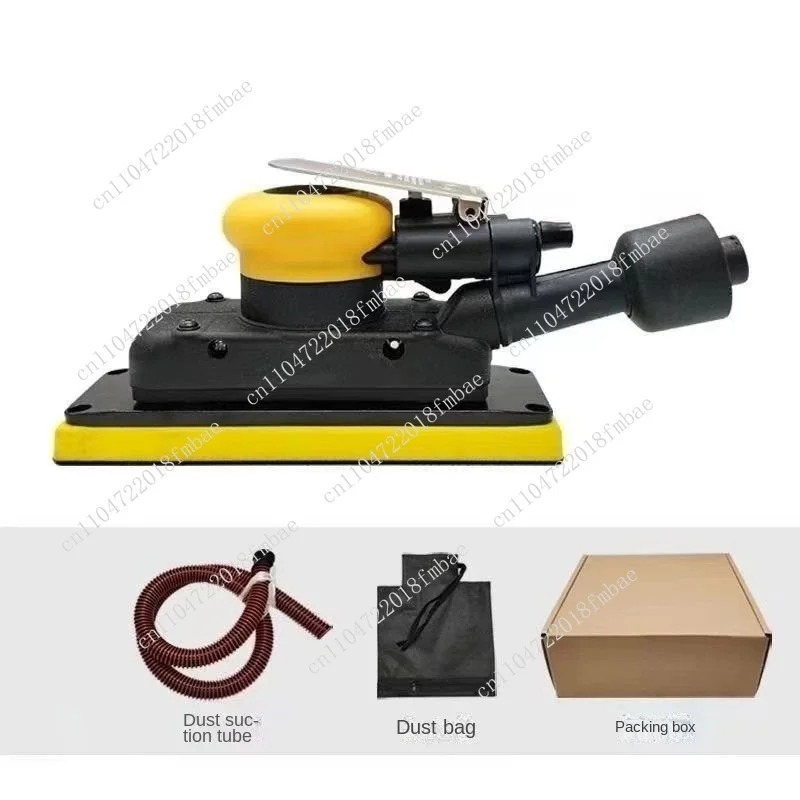 Dust - Removal and Dry - Grinding Machine，70mm×198mm Rectangular Pneumatic Sandpaper for Automotive Putty Polishing
