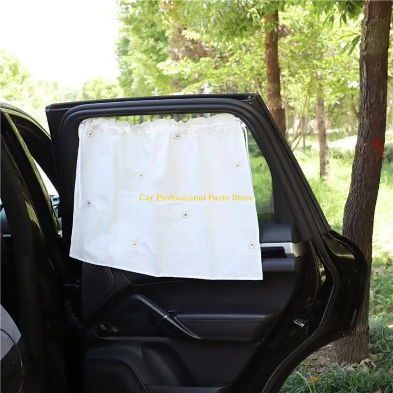 

R53D Car Isolation Curtain Auto Air-conditioning Sunshade Suction Cup Privacy Curtain