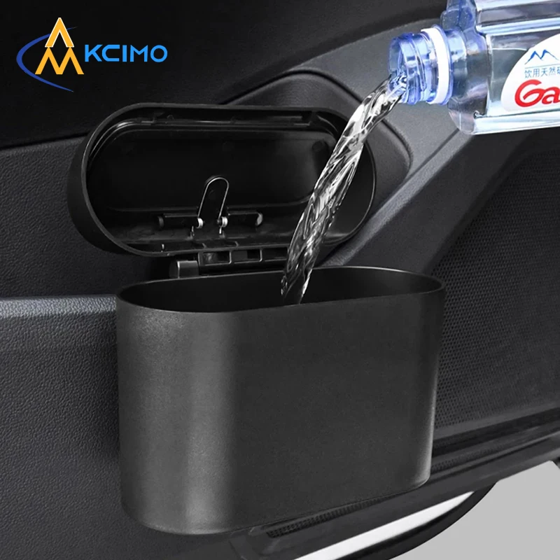 Универсальный автомобильный мусорный бак с крышкой для Volvo XC60 XC70 XC90 V40 V50 V60 V70 V90 S60 S70 S80 S90 2015-2021 2022 2023 2024 2025 2026