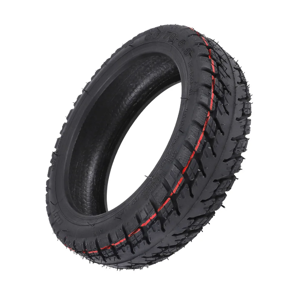 60/70-6.5 Tubeless Tire Max G30 Series Off-Road Vacuum Tire Electric Scooter Thickened Explosion-Proof Tire with Nozzle