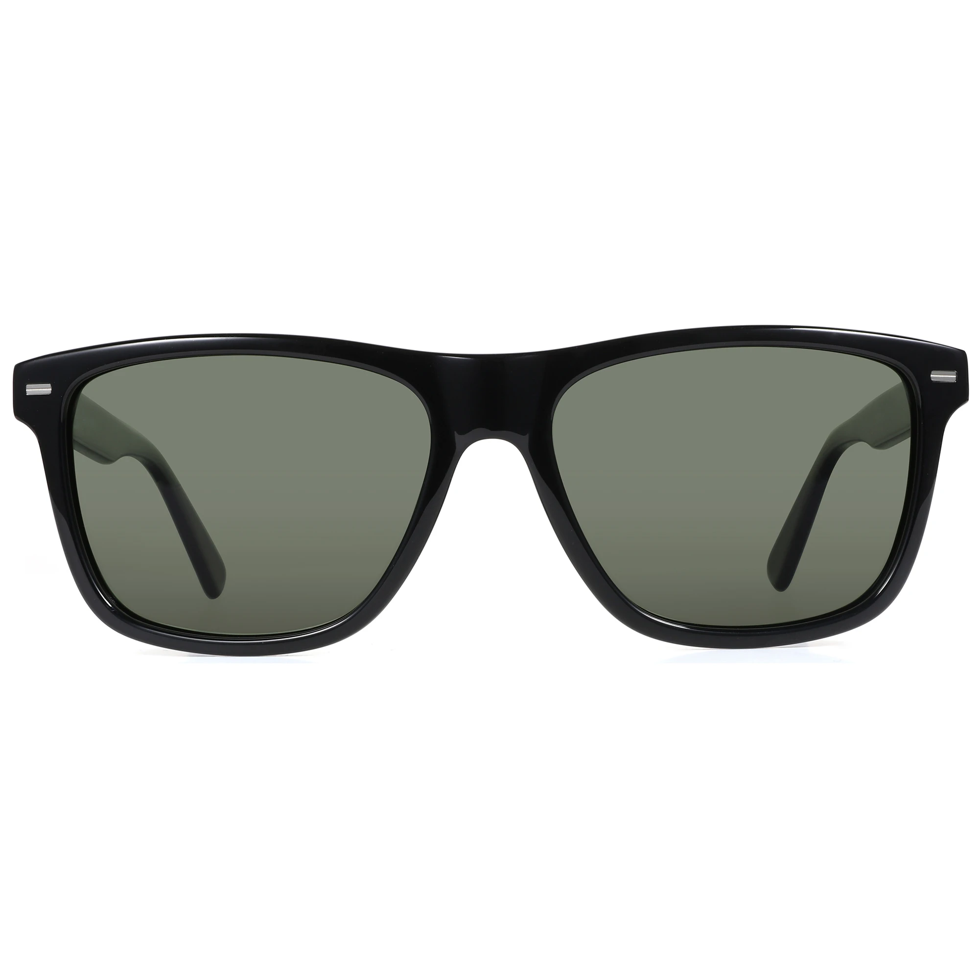 ZENOTTIC Neu eingetroffene quadratische polarisierte Sonnenbrille, UV400-Schutz, Acetat-Sonnenbrille, klassisches Design, Schatten für Damen und Herren – Detail 11