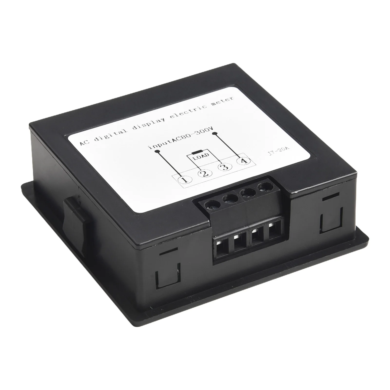 Digital Display Meter 220V Energy Meter Backlight Function Current Measurement Overload Alarm Function Energy Monitor