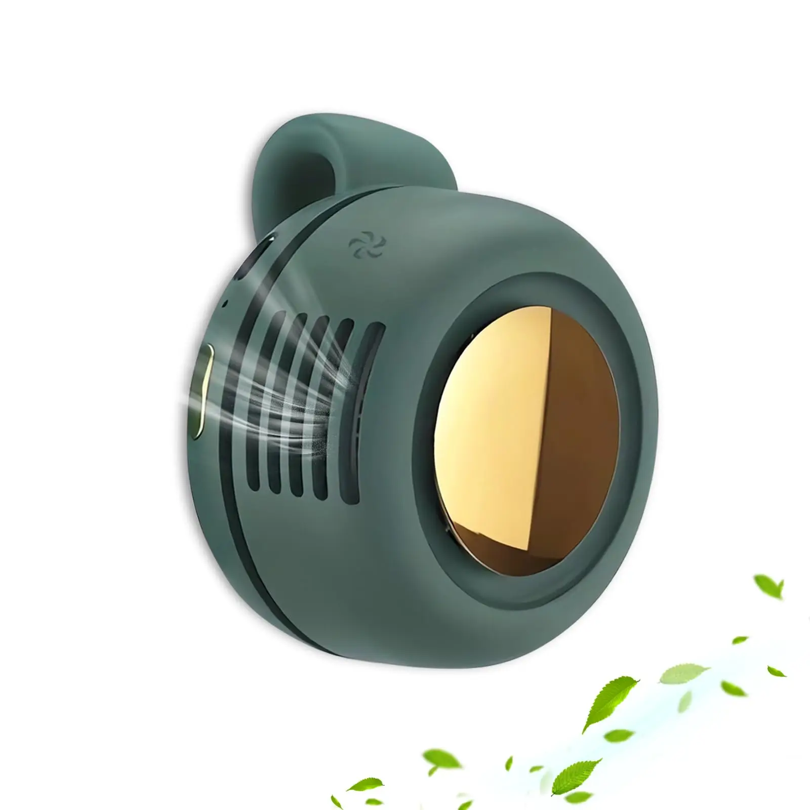 Nouveau Ventilateur Portable Mini Sans Lames 2026 à Clipser sur la Ceinture ou la Chemise, Silencieux, 3 Vitesses, Alimentation USB, Anti-Pincement, Idéal pour la Randonnée, le Camping et l'Usage