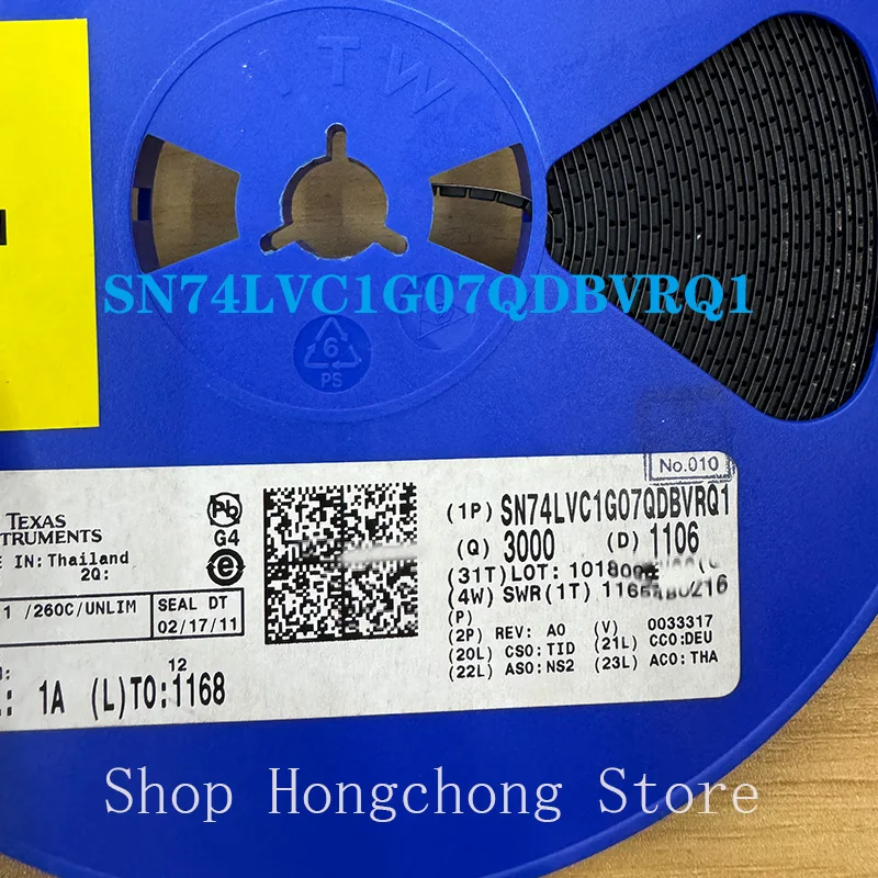 Nieuwe Originele SN74LVC1G07QDBVRQ1 SN74LVC1G07 CCQO Code markering Automotive chip BUFFER, LVC/LCX/Z SERIE SOT23-5 10 STKS