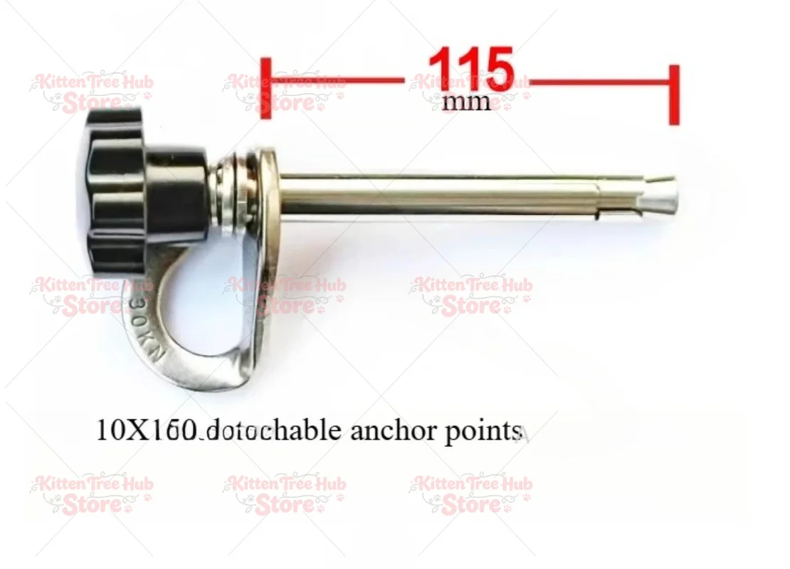 304 Stainless Steel M12 Expansion Anchor Detachable Hanging Point