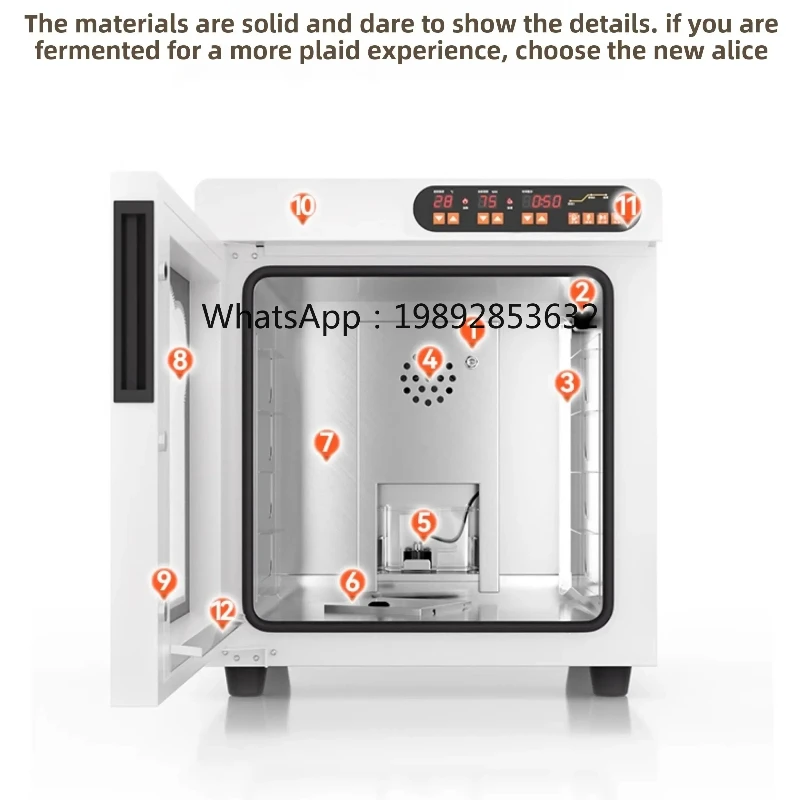 

P30- bread fermentation box waking up oven private room baking dough yogurt constant temperature wet steam