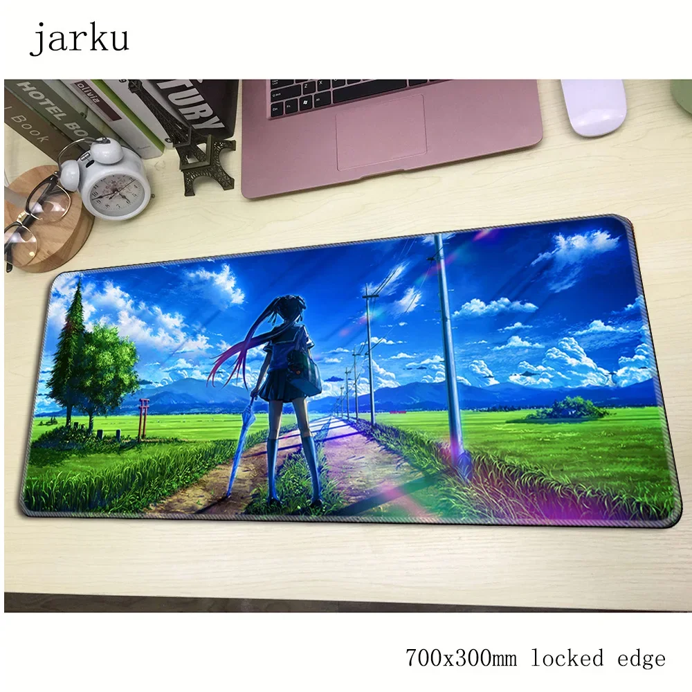 

Коврик для мыши miku геймер 700x300 мм, коврик для мыши для ноутбука, большой игровой коврик для мыши, большой очаровательный коврик для мыши, ПК, настольный коврик для мыши