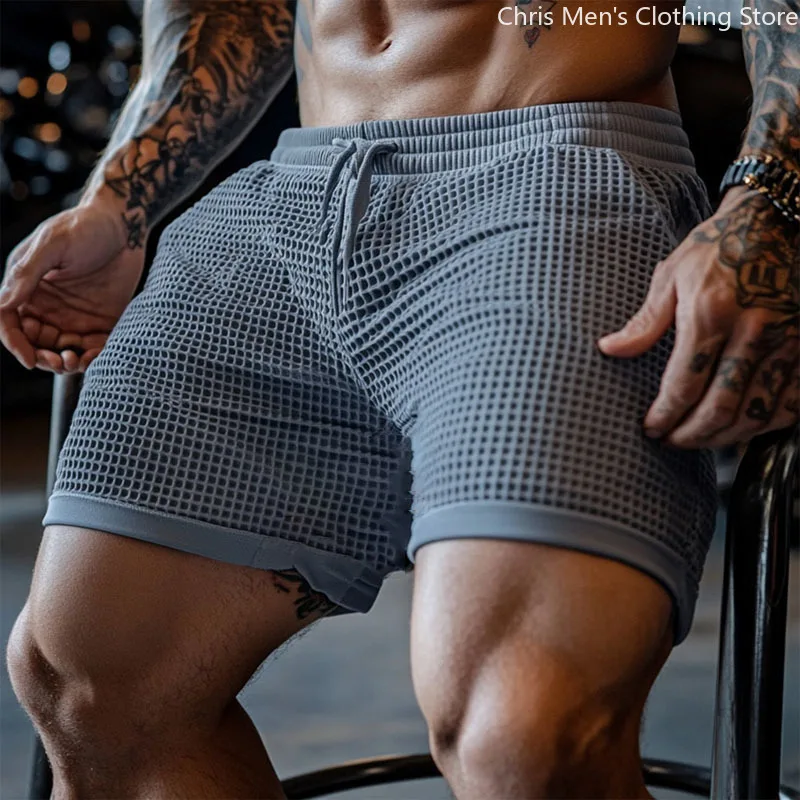 

【Ограниченное по времени специальное предложение 】 Мужские повседневные шорты Waft, спортивные дышащие пляжные капри в стиле ретро для отпуска, спортивные шорты для мужчин