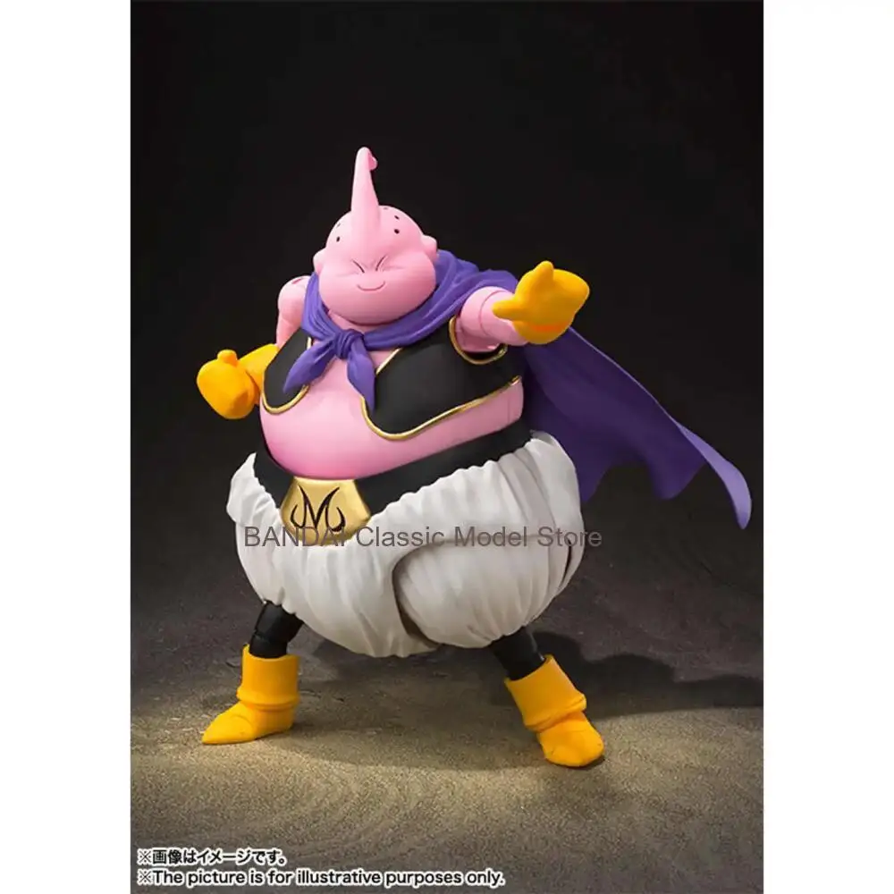 バンダイ S.H.Figuarts ドラゴンボール 魔人ブウ アクションフィギュア - 再版 100% オリジナル アニメモデル おもちゃ ギフト 子供向け