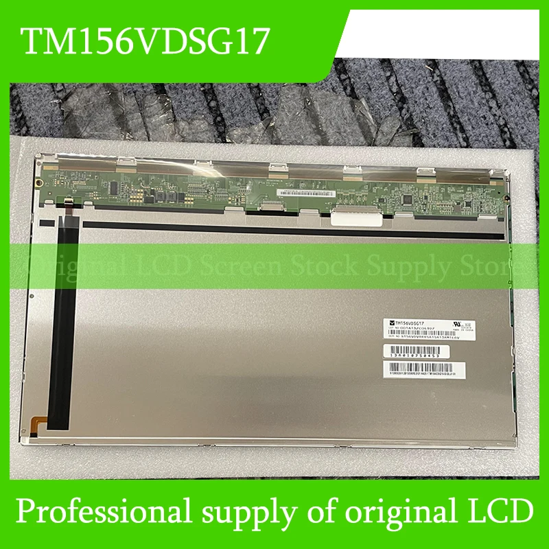 TM156VDSG17 15.6 Inch TFT LCD Display Screen Panel Original for TIANMA 30 Pins Connector Brand New Fully Tested