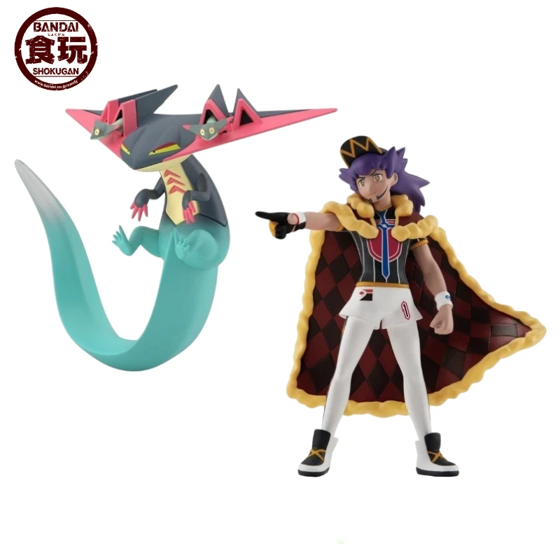 

In Stock Bandai Shokugan Pokémon Scale World Galar Region DANDE&DORAPULT Anime Action Figure Toy Gift Model Collection Hobby