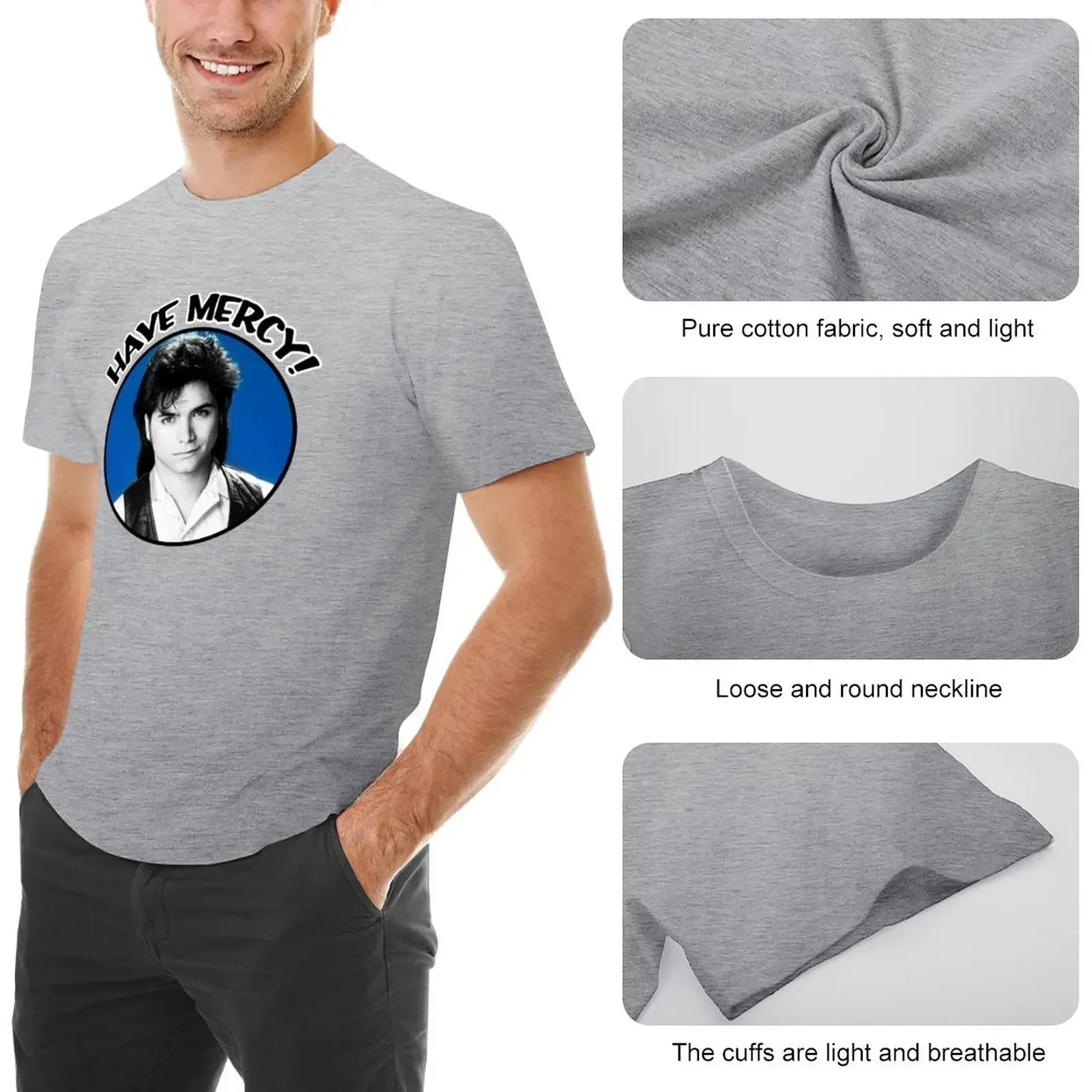 Uncle Jessie - Have Mercy! T-Shirt plus size clothes shirts graphic tees anime stuff mens big and tall t shirts