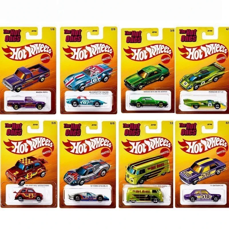 Hot Wheels Premium The Hot Ones Nissan Skyline Rs Kdr30 Diecast Car Model Collectible Alloy Vehicle Display Toy Christmas Gift
