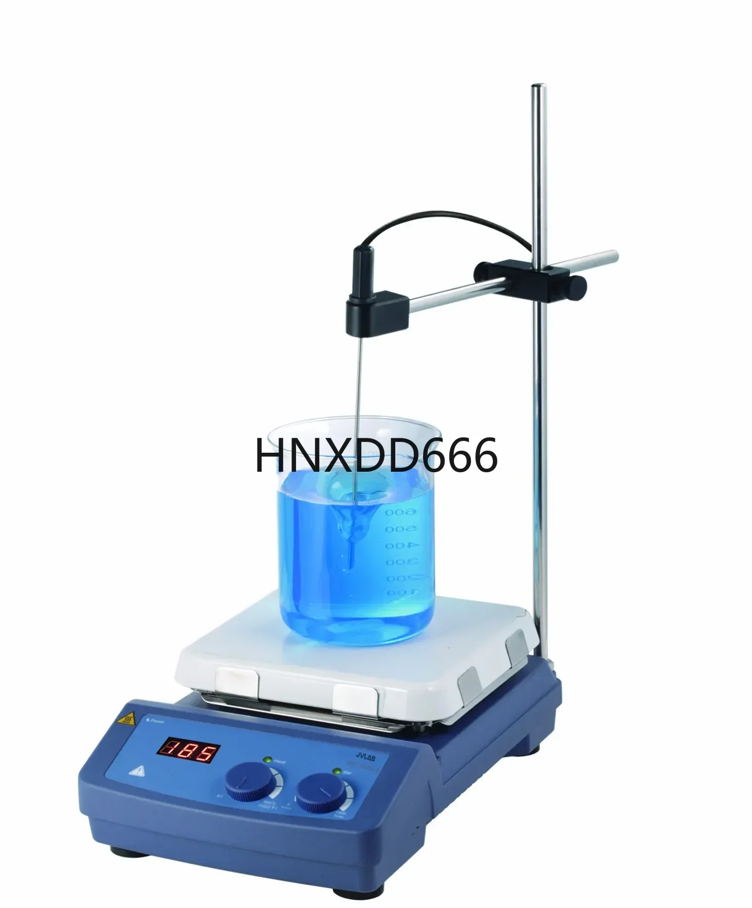 Hotplate Magnetic Stirrer 550 Degree Max.Stirring Quantity 10L Glass Ceramic Work Plate 184x184mm (7 inch) Shaded Pole Motor
